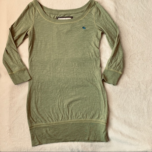 🍍 Abercrombie & Fitch boatneck tunic top size S - Picture 4 of 8